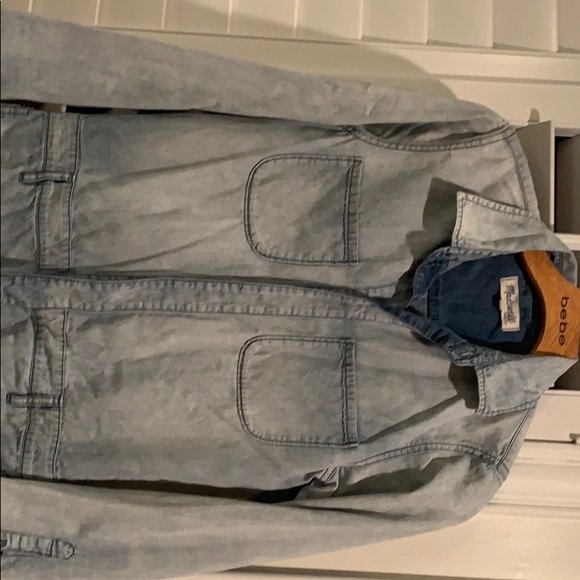 Madewell chambray shorts romper - Picture 3 of 5